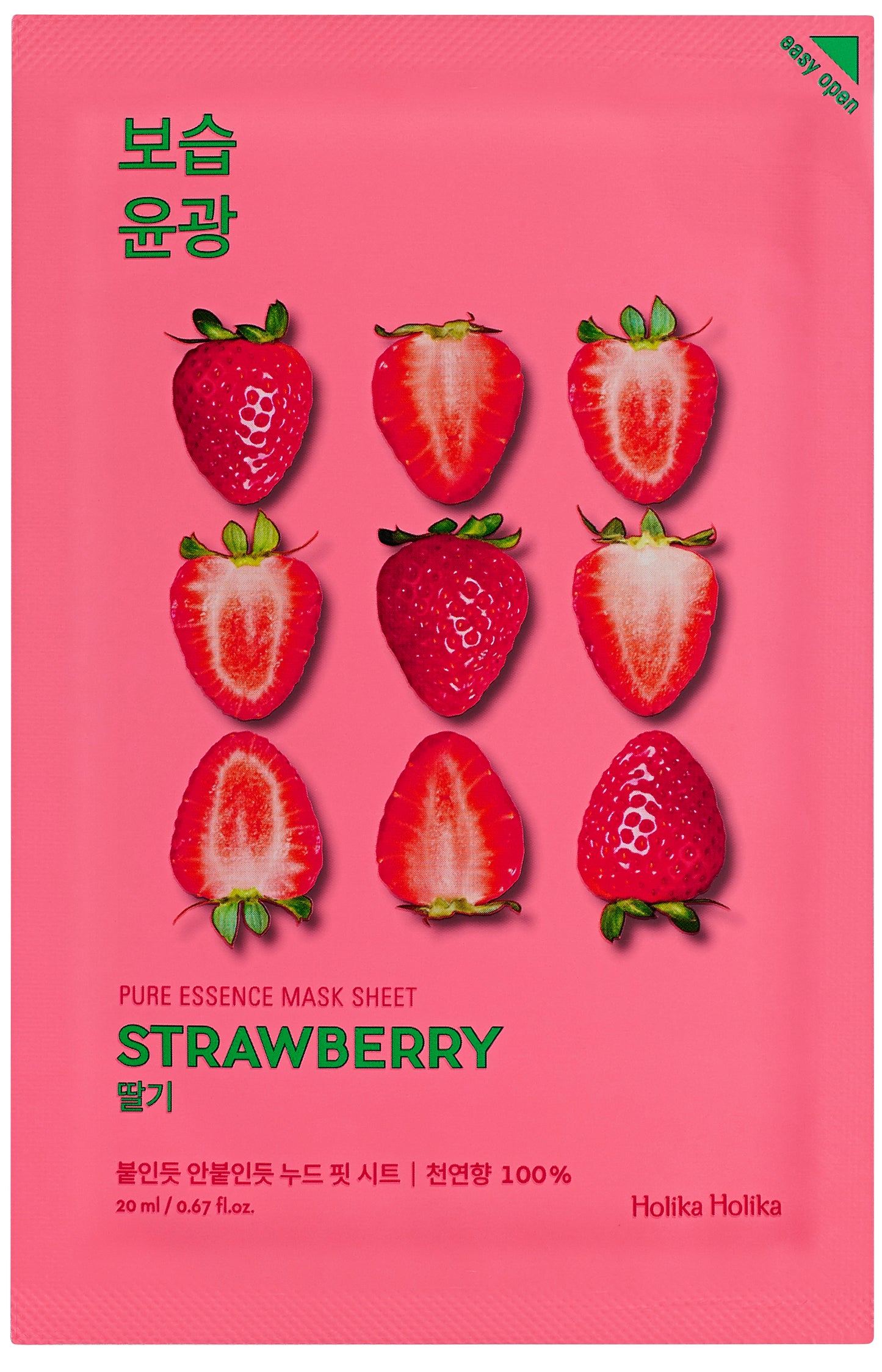 Pure Essence Mask Sheet - Strawberry