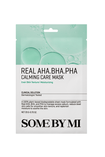 Real AHA.BHA.PHA Calming Care Mask